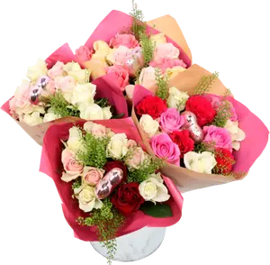 BOUQUET OCTOBRE ROSE