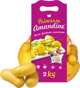 POMMES DE TERRE DE CONSOMMATION À CHAIR FERME PRINCESSE AMANDINE