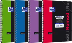 CAHIER SPIRALE CARTON NOMADBOOK OXFORD