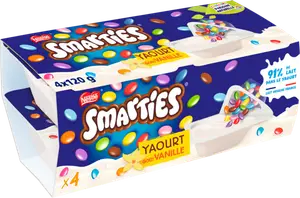 YAOURT À LA VANILLE SMARTIES