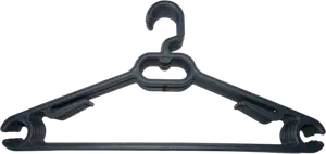 LOT DE CINTRES PLASTIQUE AVEC RAINURES LAGUELLE