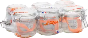 LE LOT DE 6 TERRINES 125 G LE PARFAIT