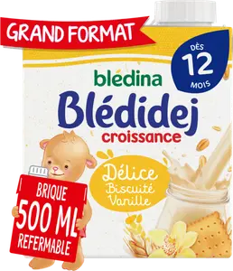 BLÉDIDEJ DÉLICE BISCUITÉ VANILLE BLÉDINA