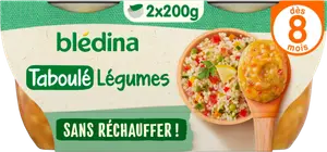 Bols Taboulé & Légumes Blédina