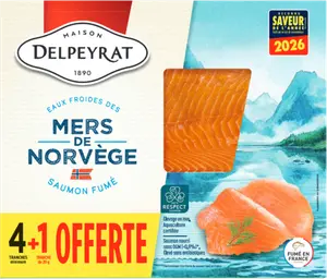 SAUMON FUMÉ DE NORVÈGE MAISON DELPEYRAT
