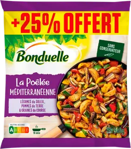 POÊLÉE MÉDITERRANÉENNE SURGELÉE BONDUELLE