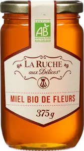 MIEL DE FLEURS BIO LA RUCHE AUX DÉLICES