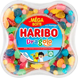 MÉGA BOITE DRAGOLO HARIBO