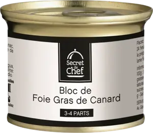 BLOC DE FOIE GRAS DE CANARD SECRET DE CHEF