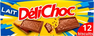 BISCUITS CHOCOLAT AU LAIT DÉLICHOC