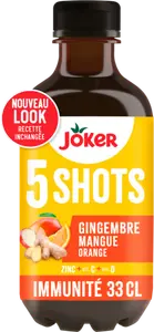 BOISSON SHOT IMMUNITÉ GINGEMBRE MANGUE ORANGE - JOKER