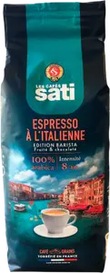 CAFÉ EN GRAINS ESPRESSO À L'ITALIENNE SATI