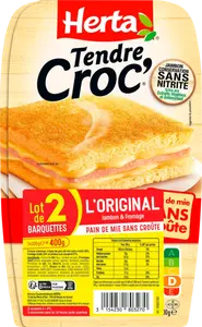 TENDRE CROC' L'ORIGINAL SANS CROÛTE HERTA