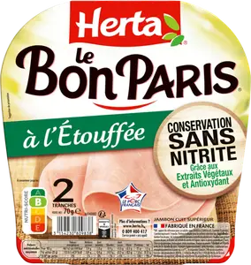 JAMBON LE BON PARIS À L'ÉTOUFFÉE HERTA
