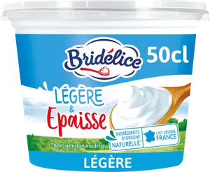 Crème fraîche épaisse légère 15% M.G