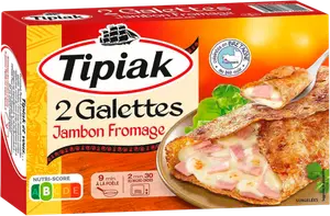 GALETTES JAMBON FROMAGE SURGELÉES TIPIAK
