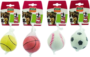JOUET POUR CHIEN BALLE DIVERS SPORT RIGA