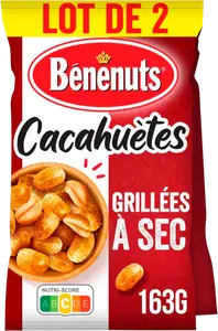 CACAHUÈTES GRILLÉES À SEC BÉNÉNUTS