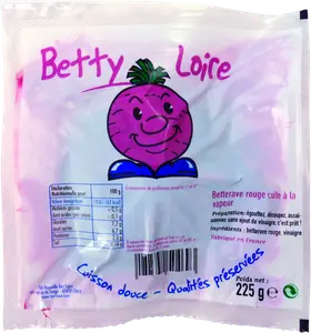 BETTERAVE ROUGE CUITE À LA VAPEUR BETTY LOIRE