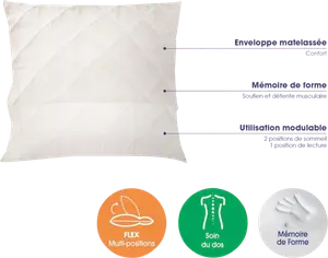 OREILLER MEMO FLEX LABORATOIRE DU SOMMEIL