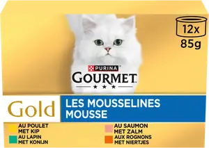 COFFRET GOLD LES MOUSSELINE MULTIVARIÉTÉ GOURMET PURINA