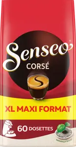 DOSETTES DE CAFÉ CORSÉ SENSEO