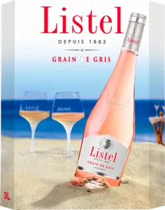 Vin Rose I G P Terres Du Midi Grain De Gris Listel