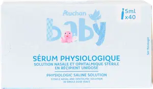 SÉRUM PHYSIOLOGIQUE AUCHAN BABY