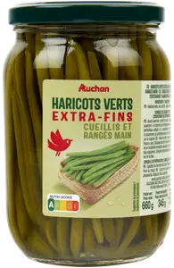HARICOTS VERTS EXTRA FINS AUCHAN