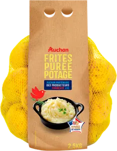 POMMES DE TERRE DE CONSOMMATION FILIÈRE AUCHAN "CULTIVONS LE BON"