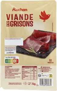 VIANDE DES GRISONS AUCHAN
