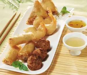 PLATEAU ASSORTIMENT ASIATIQUE AUCHAN LE TRAITEUR