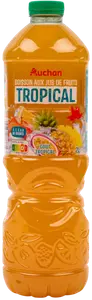 BOISSON AUX FRUITS GOÛT TROPICAL AUCHAN