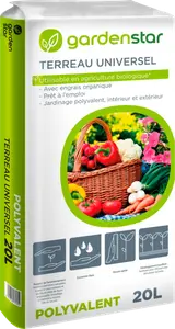 TERREAU UNIVERSEL 20 L