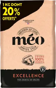 CAFÉ EN GRAINS EXCELLENCE MÉO