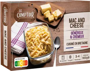 MAC AND CHEESE SURGELÉ LE COMPTOIR