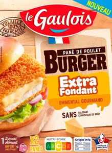 PANÉS DE POULET SPÉCIAL BURGER LE GAULOIS