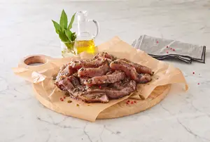 PORC : MINCERETTES OU ÉMINCÉS MARINÉS