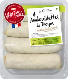 4 ANDOUILLETTES DE TROYES
