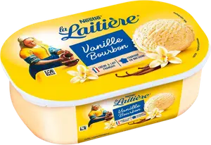 GLACE VANILLE BOURBON LA LAITIÈRE