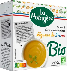 SOUPE VELOUTÉ DE NOS CAMPAGNES BIO LA POTAGÈRE