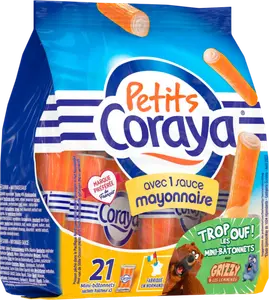 BÂTONNETS DE SURIMI PETITS CORAYA