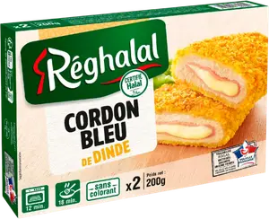 CORDON BLEU DE DINDE HALAL RÉGHALAL