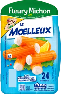 BÂTONNETS DE SURIMI LE MOELLEUX FLEURY MICHON