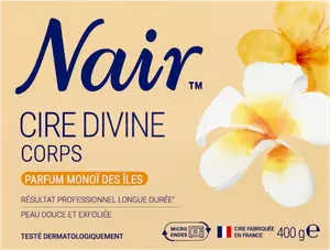 Cire chaude corps au monoï