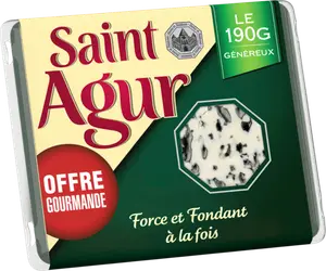 "SAINT AGUR" Le généreux 33% Mat.Gr. Offre gourmande