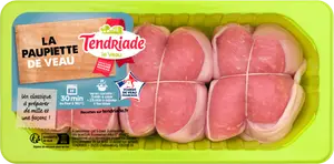 3 PAUPIETTES DE VEAU TENDRIADE