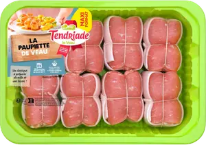 8 PAUPIETTES DE VEAU TENDRIADE