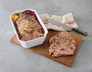 TERRINE DE CHEVREUIL AUX CÈPES