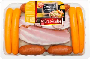 CHOUCROUTE GOURMANDE LES BRASÉRADES